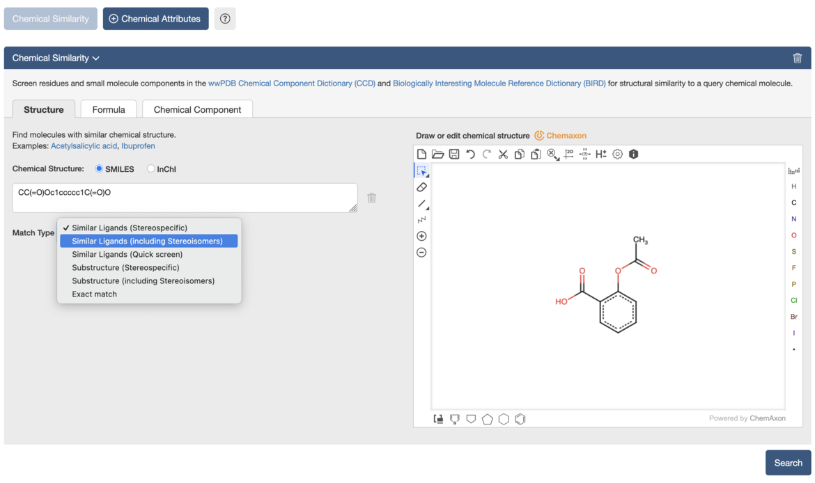 <I>Chemical Search: Chemical Similarity</I>